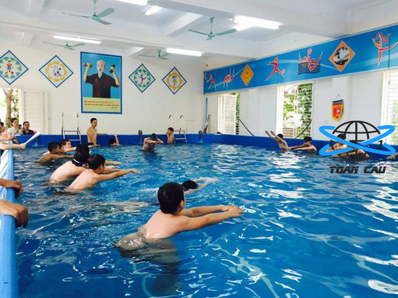 Bể Bơi Trường Học Giá Rẻ (LẮP ĐẶT - NHANH GỌN)