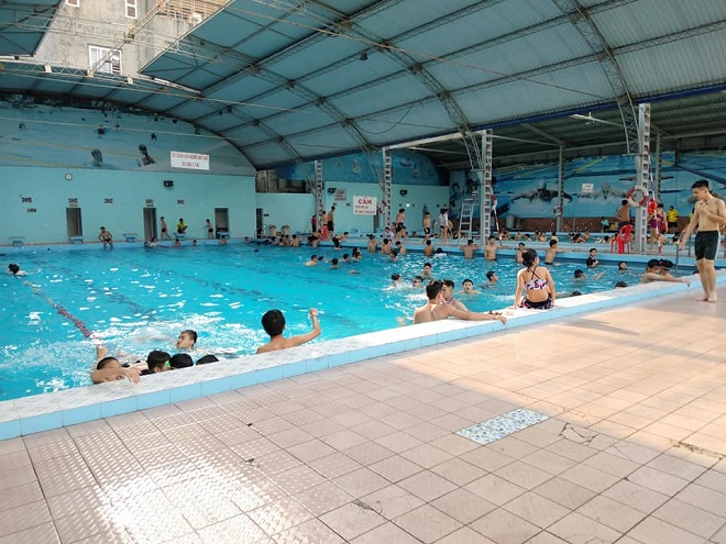 Bể bơi Hạ Lý- Bể bơi Hải Phòng chất lượng