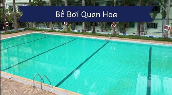 Giá vé và thông tin chung bể bơi Quan Hoa