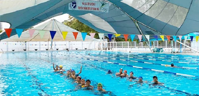 Thông tin về các lớp dạy bơi bể bơi Yết Kiêu
