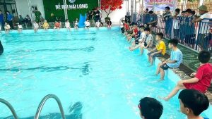 Trải nghiệm thực tế tại bể bơi Hải Long