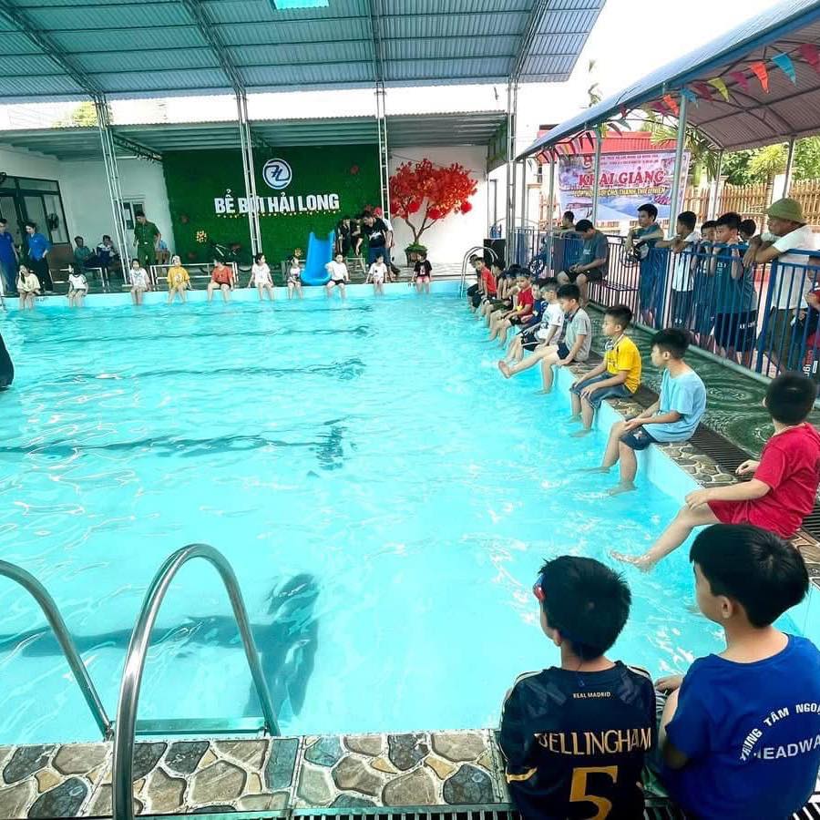 Trải nghiệm thực tế tại bể bơi Hải Long