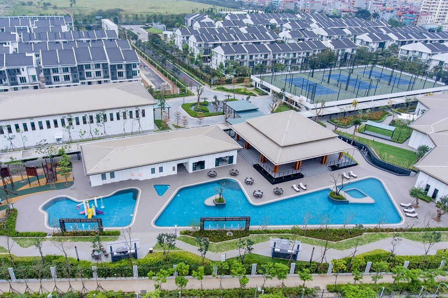 Các tiện ích Bể Bơi Park City