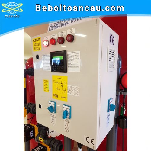 Hộp tự động hóa và đồng hồ áp suất tiếp điểm