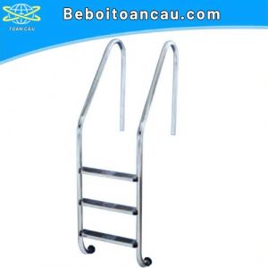 Thang inox tiêu chuẩn 2 bậc