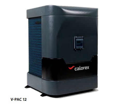 MÁY BƠM NHIỆT HỒ BƠI CALOREX V-PAC 12-16-22